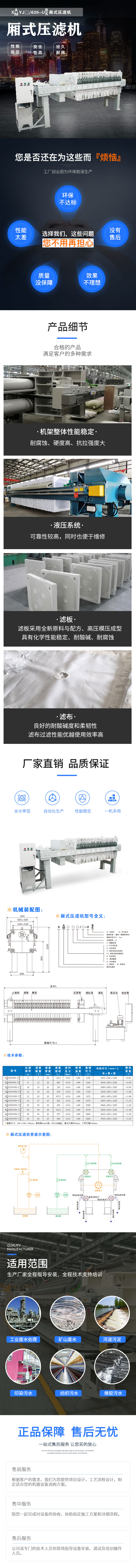 630廂式壓濾機(jī)